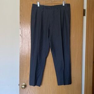 MENS GRAY BRIONI BEVERLY HILLS TROUSERS SIZE 36x30 100% WOOL MADE IN ITALY🇮🇹🩶